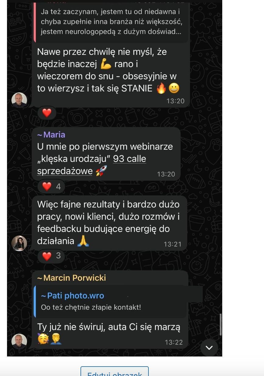 Opinia uczestniczki