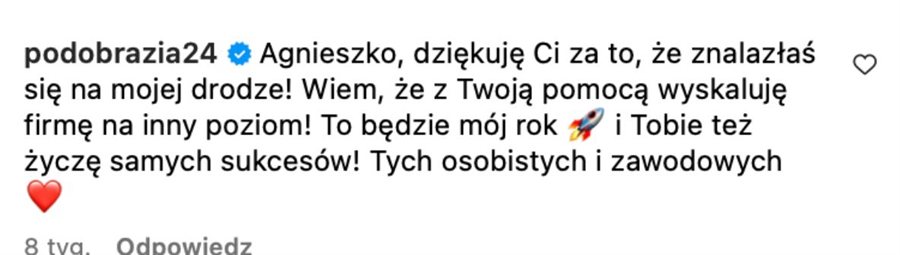 Opinia z Instagrama — wyskaluję firmę na inny poziom